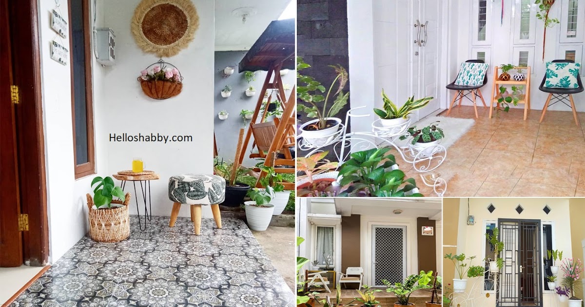 6 Model Teras Rumah Minimalis Masa Kini Walaupun Rumah KPR