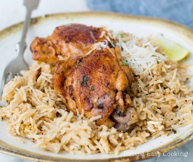 Instant Pot Garlic Herb Chicken And Rice