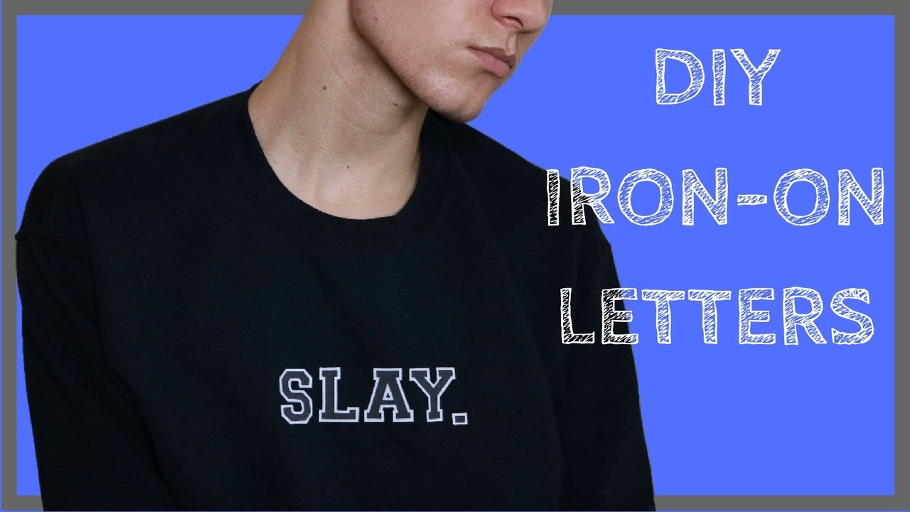 How To Iron On Letters Thankyou Letter