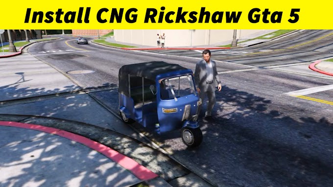  CNG Rickshaw  In Gta 5