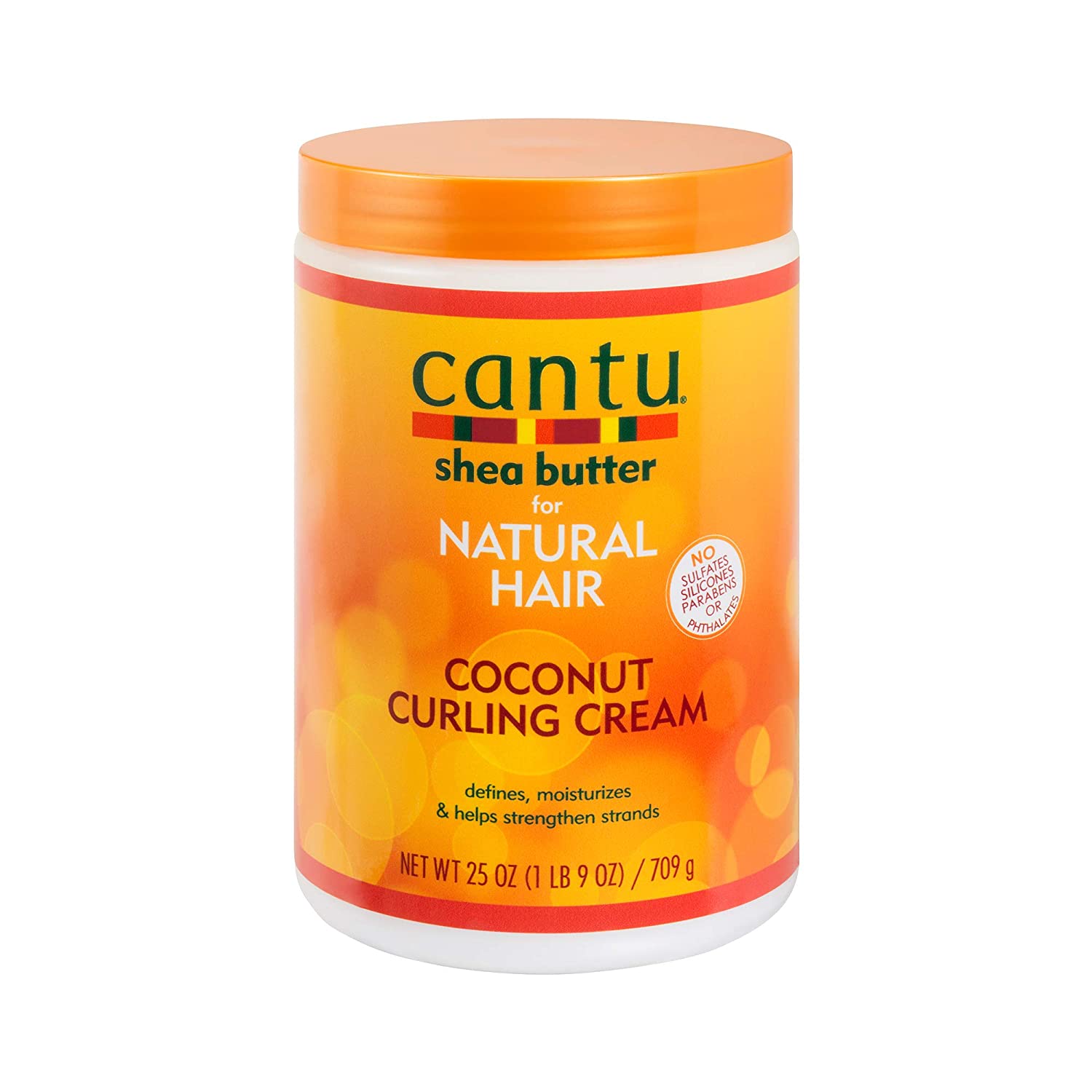 Shea Butter for Natural Hair Coconut Curling Cream, 25 Ounce by Cantu