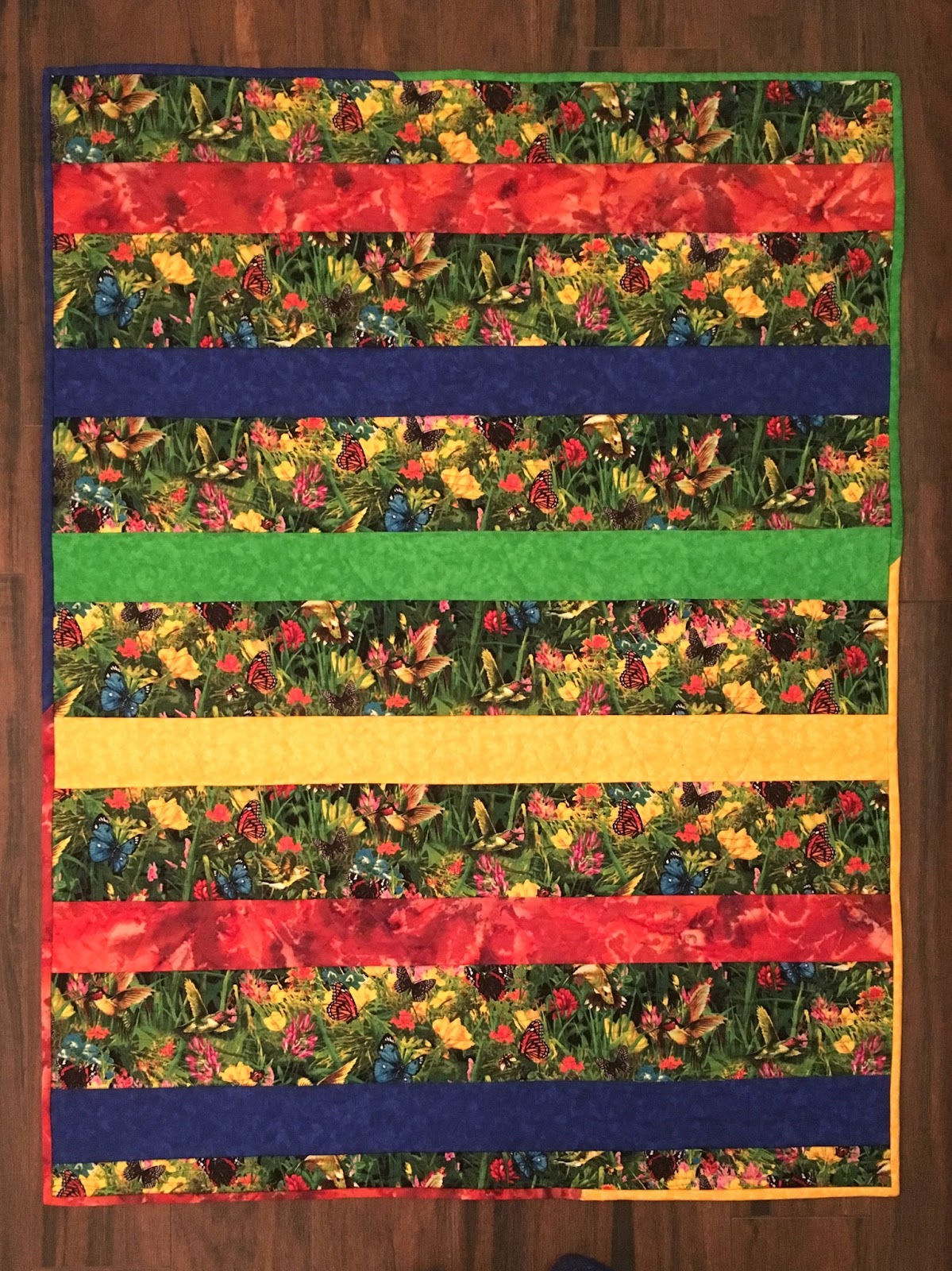 NPcrafters Lap Quilt Quiltasyougo (E)