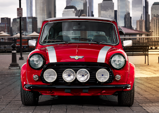 Electric cars: BMW showcases classic Mini Cooper with electric twist