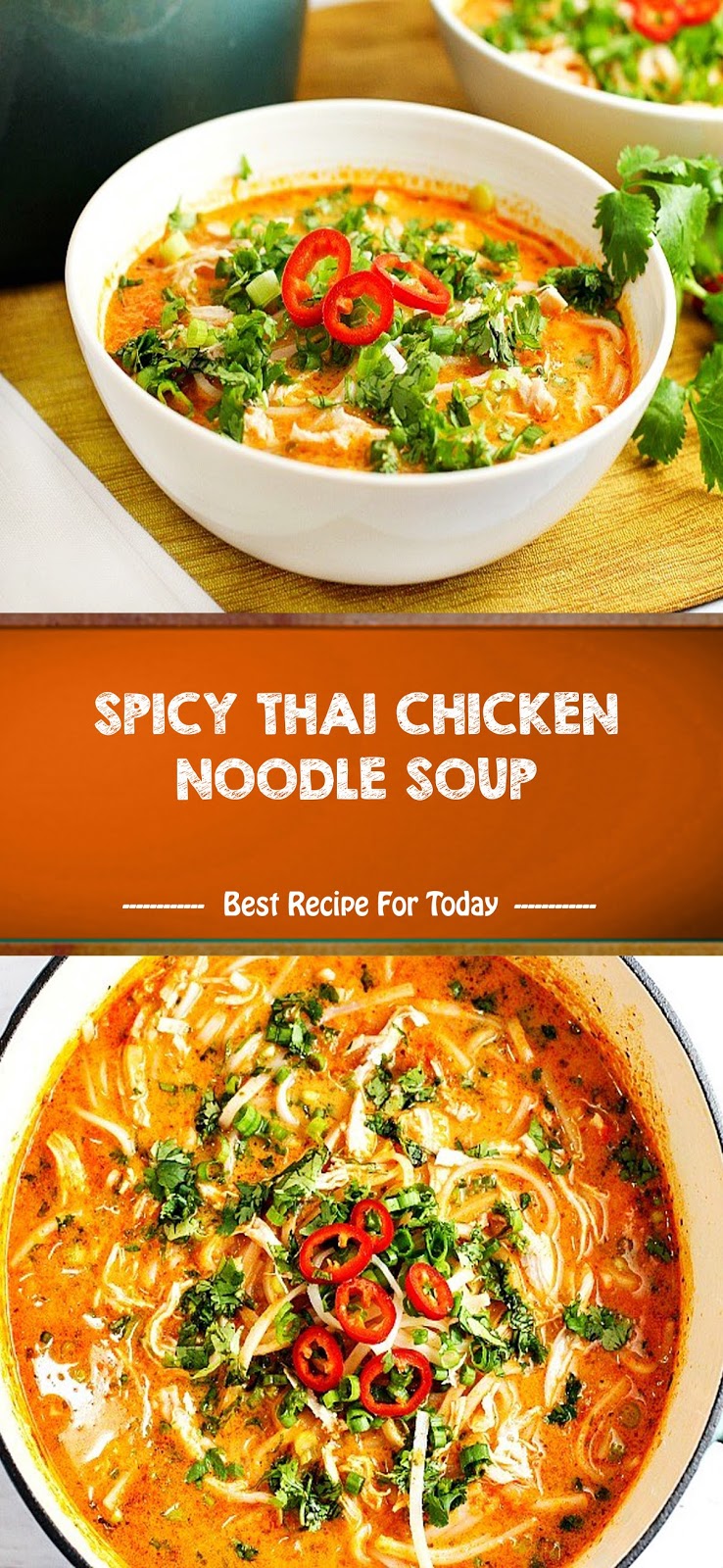 BEST RECIPES SPICY THAI CHICKEN NOODLE SOUP | Healthyrecipes-04