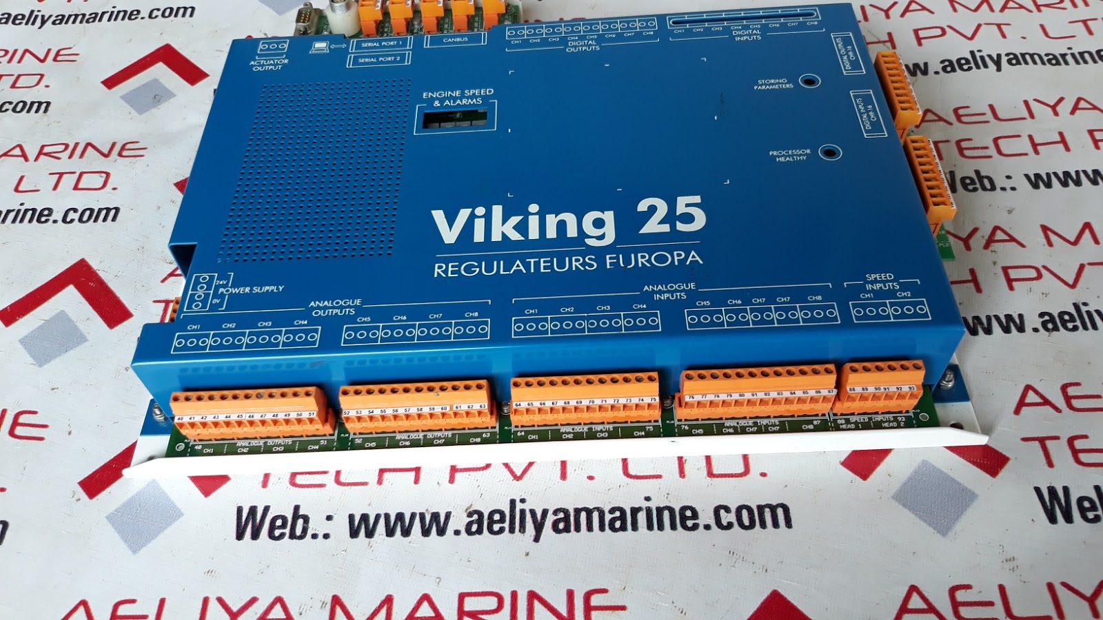 VIKING 25 REGULATEURS EUROPA DIGITAL SPEED GOVERNORS Aeliya Marine