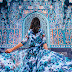 15 Pictures Of Girls In Dresses That Beautifully Match Their Backgrounds