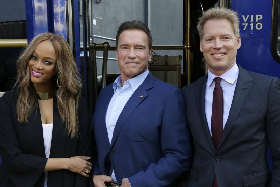 Trump's Celebrity Apprentice Successor Arnold S. With My Buddy Patrick And Tyra