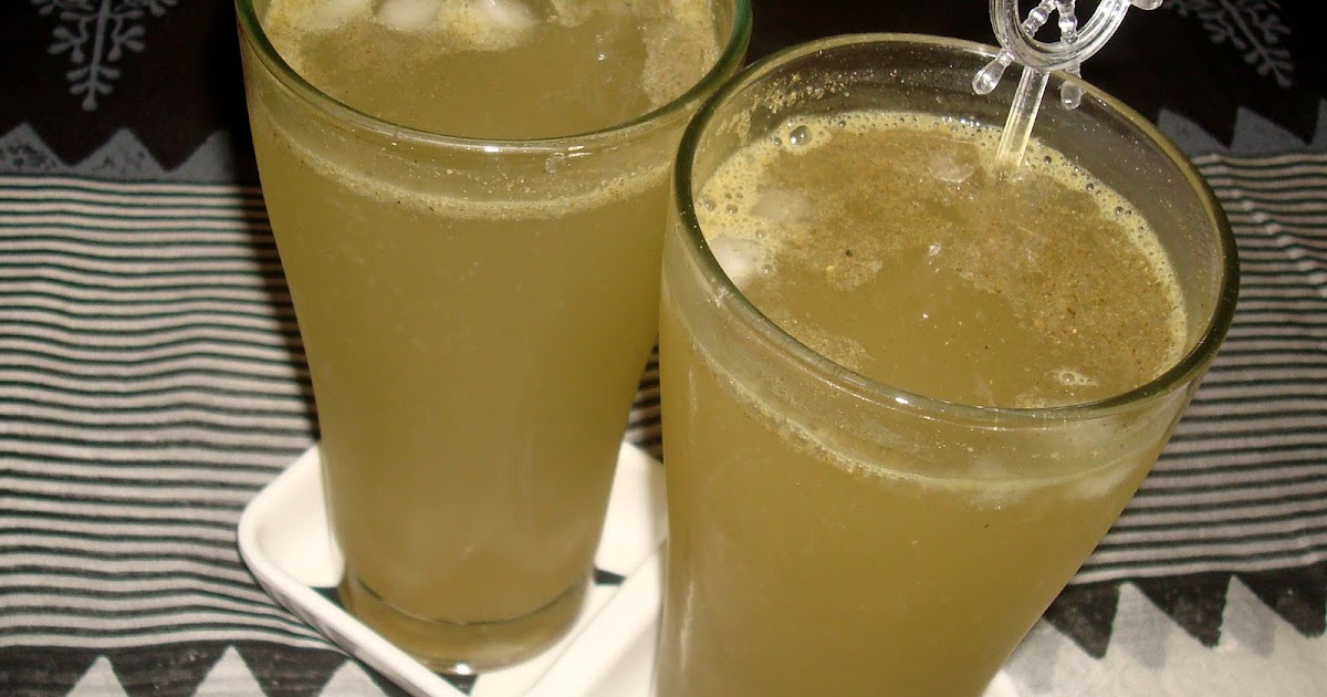 Gayathri Pai's Food Bytes Chilled Jal Jeera Lemon Soda.