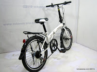 D 20 Inch Gorin Handy Folding 6 Speed Shimano and Disc Brake Folding Bike