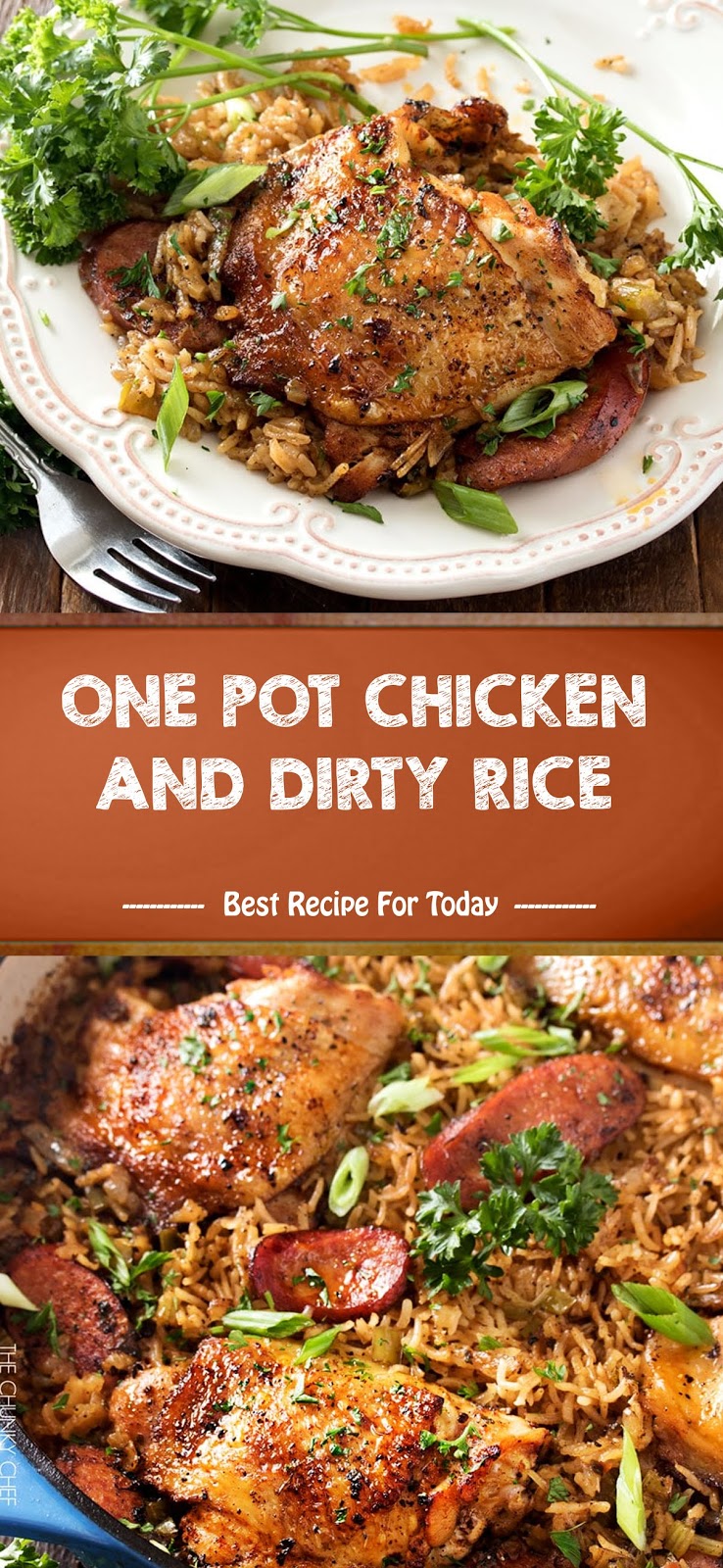 ONE POT CHICKEN AND DIRTY RICE - pinsgreatrecipes