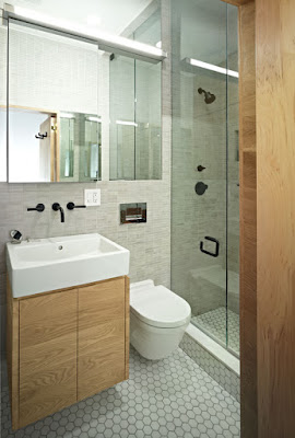 Ideias para Casas de Banho (Banheiros) muito pequenas