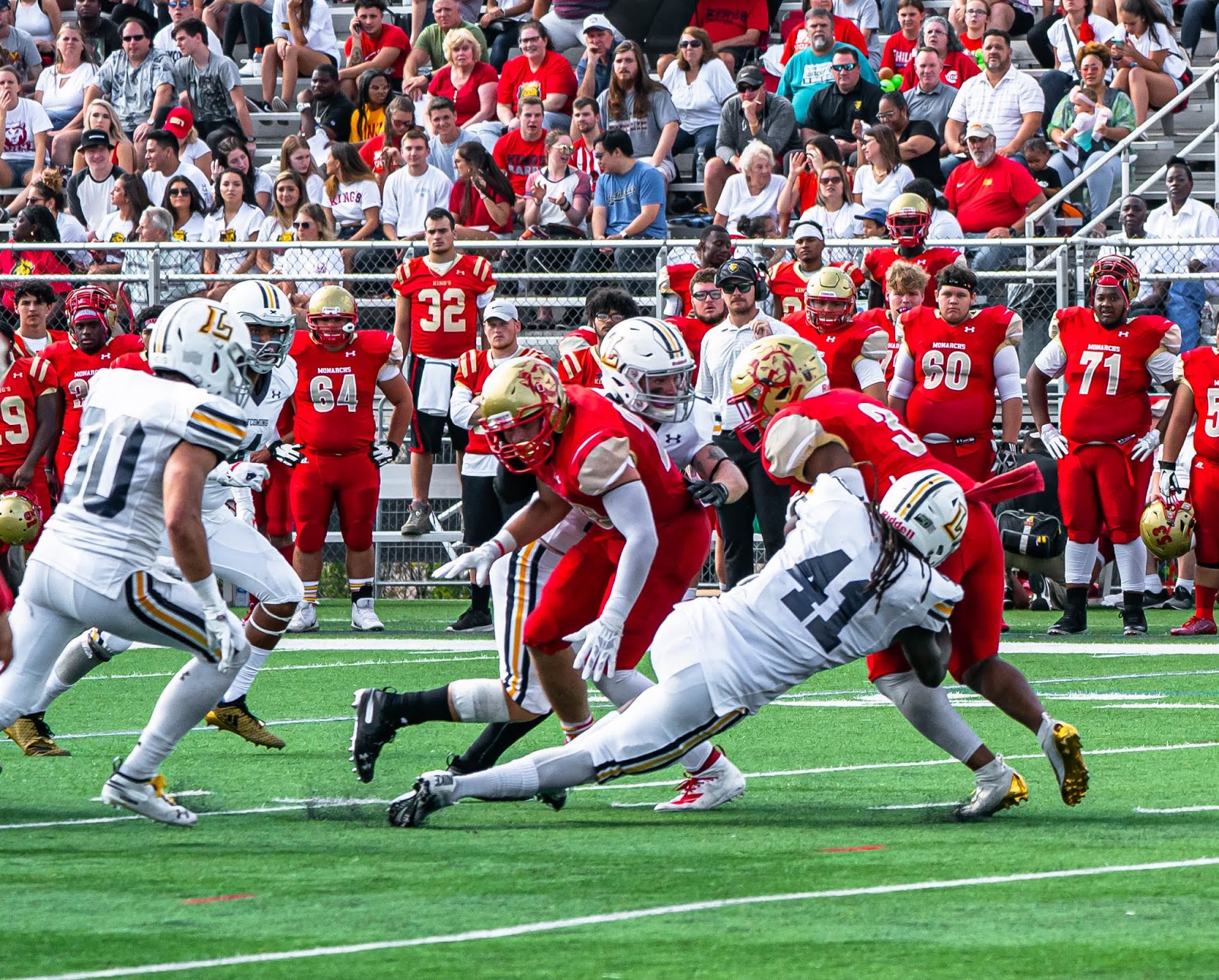 Football Football Fisher Ties School Field Goal Record At King’s