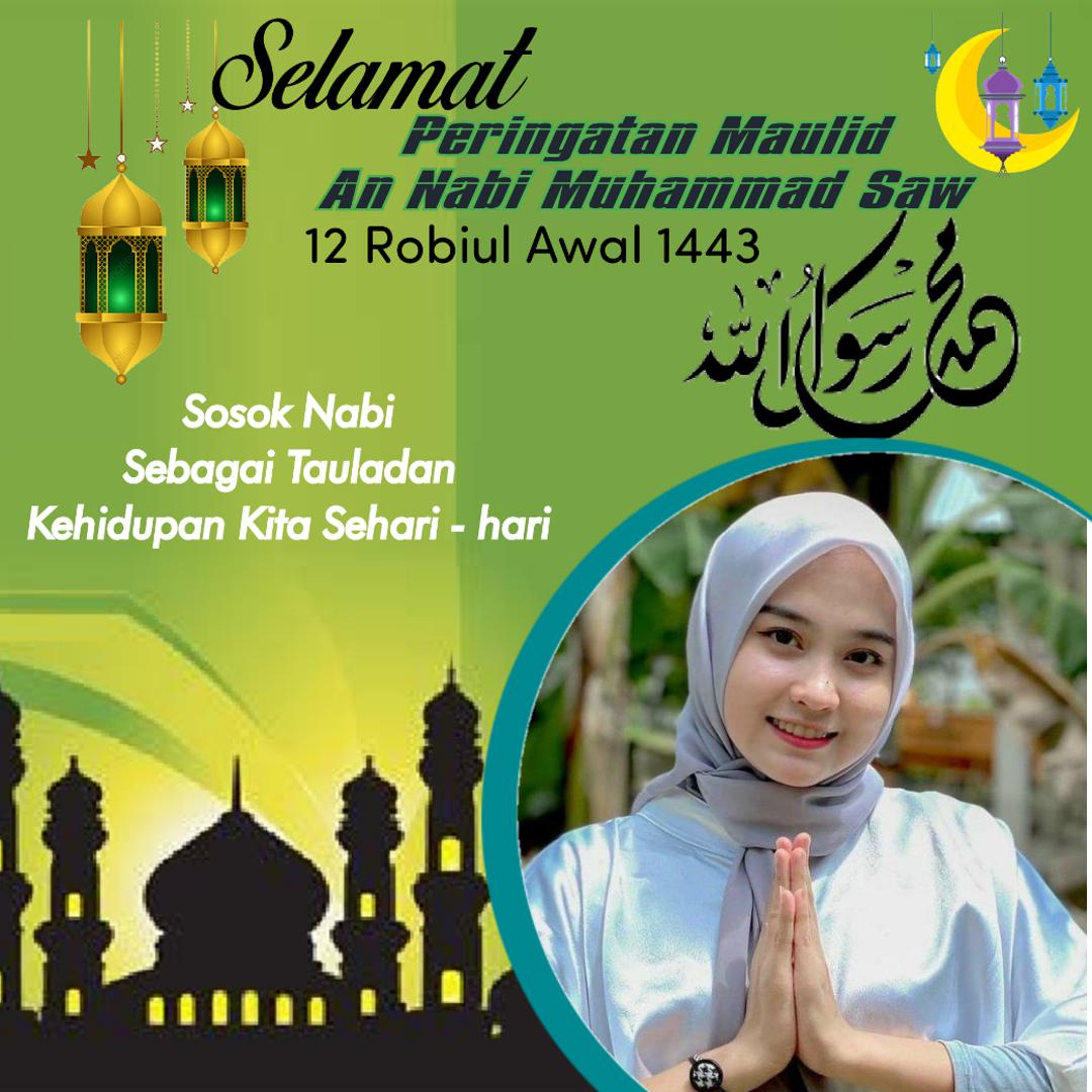 Twibbon Maulid Nabi 1443 / 2021 Gratis Terkeren