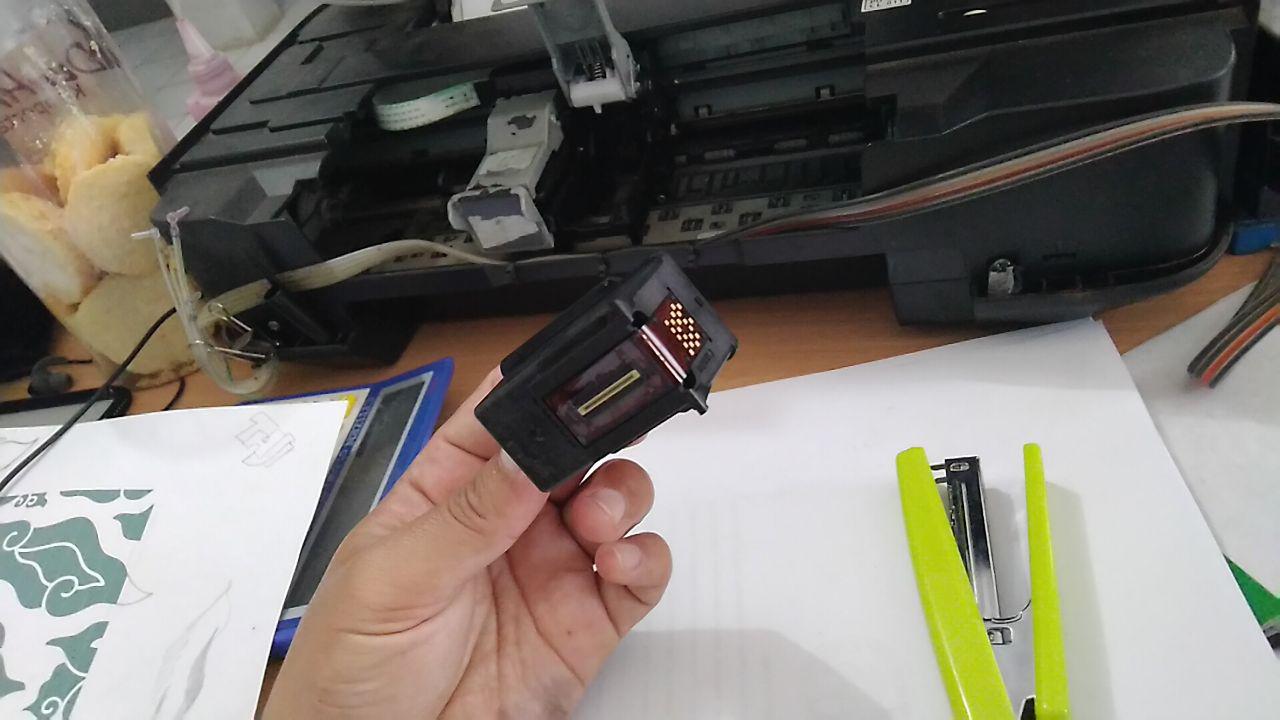 Cara Memperbaiki Cartridge Printer Canon IP 2770 Yang Tidak keluar Warna atau Tersumbat (100
