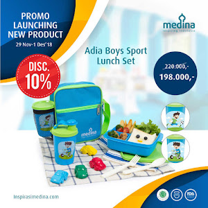 Adia Boys Sport Lunch Set