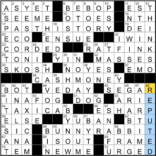Rex Parker Does the NYT Crossword Puzzle: Folgers alternative / TUE 7-9-19  / Automated producer of spam / 