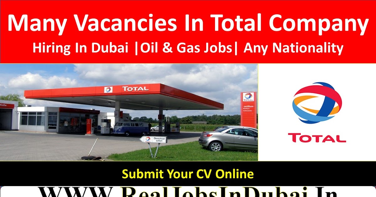 Total Oil and Gas Careers Jobs Opportunities In UAE