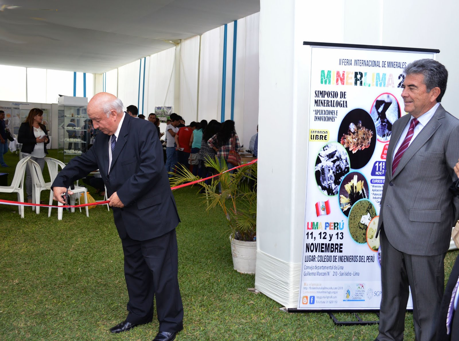 VIDEOS-FOTOS: MINERLIMA 2016 EN EL COLEGIO DE INGENIEROS-CONSEJO DEPARTAMENTAL DE LIMA