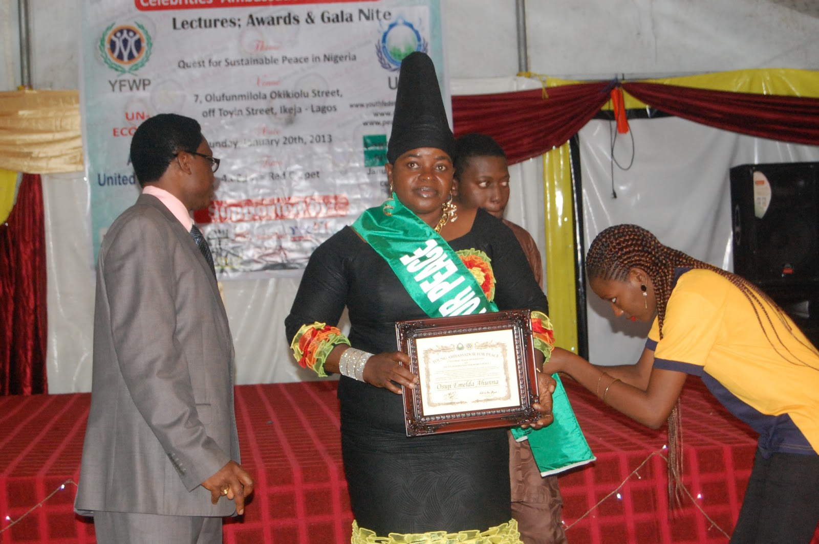 Welcome To Cindy Amos' Blog: MADAM MODESTY RECEIVES UNITED NATIONS ...