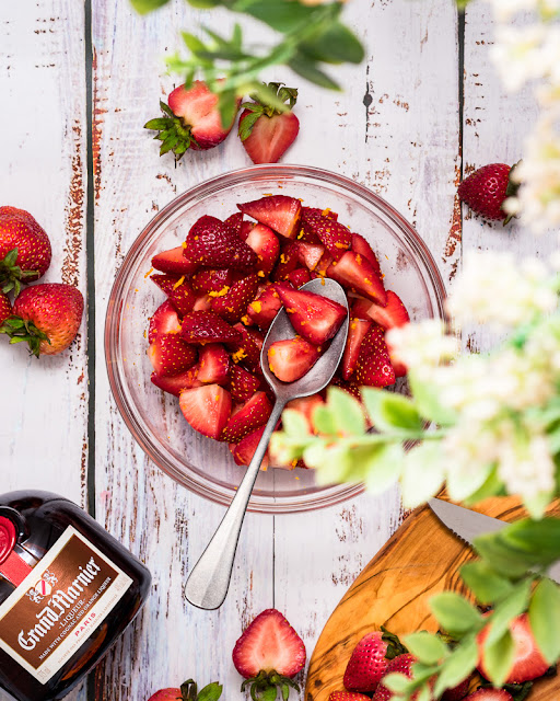 Easy Macerated Strawberries / Crumbcoats & Wine Recipes Made For