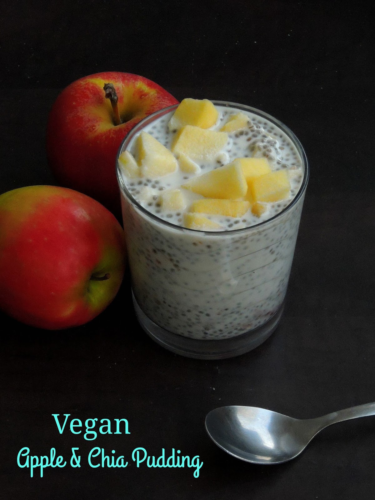 Priya's Versatile Recipes Vegan Apple & Chia Pudding