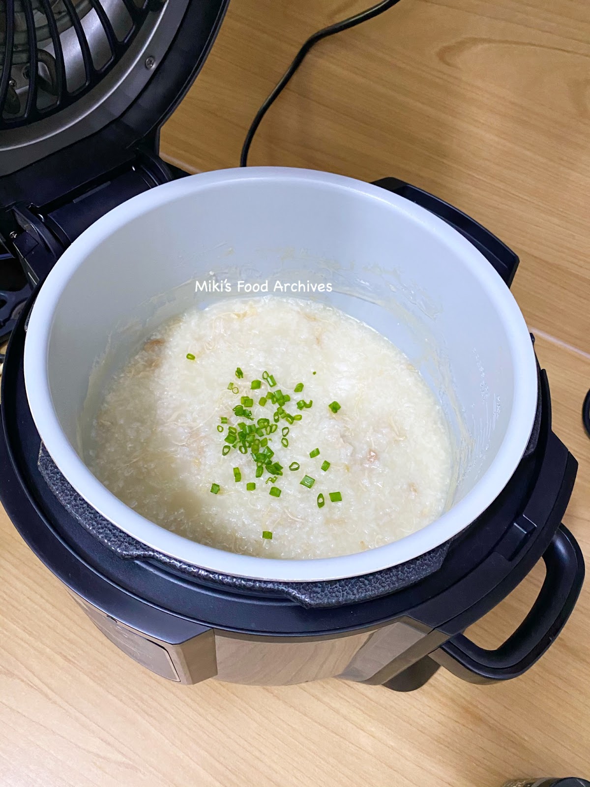 Miki's Food Archives Chicken Congee/ Porridge With Dried Scallops