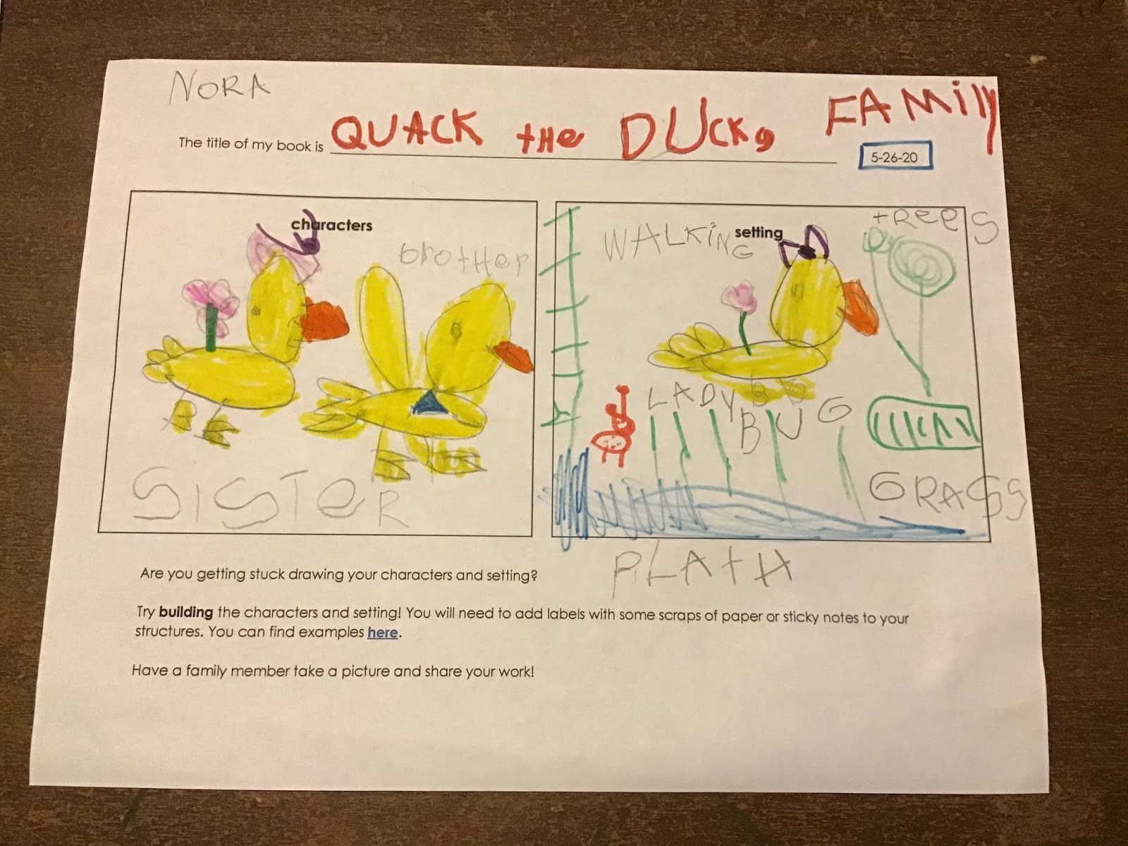 Westford Kindergarten 2019/20 distance learning share 5/27 5/28