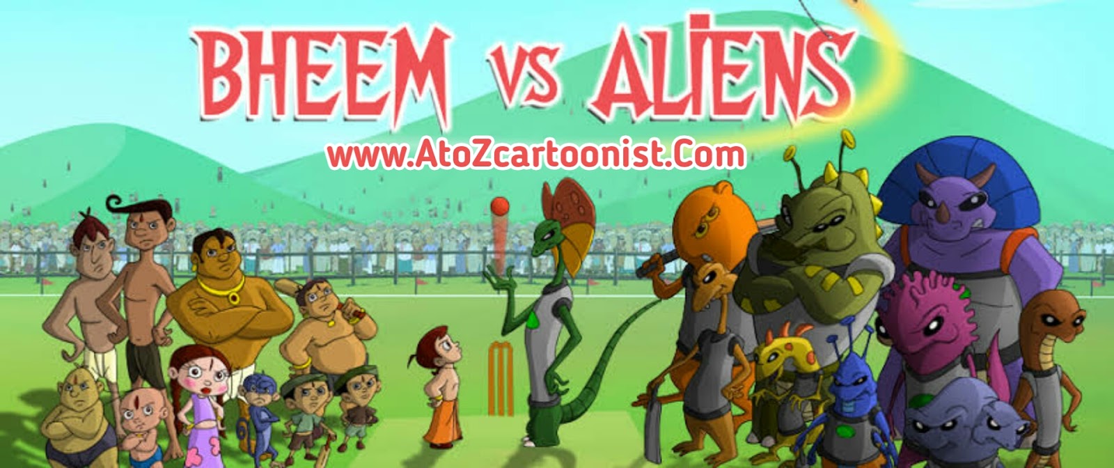 CHHOTA BHEEM VS ALIENS FULL MOVIE IN HINDI & TAMIL DOWNLOAD (480P, 720P & 1080P)