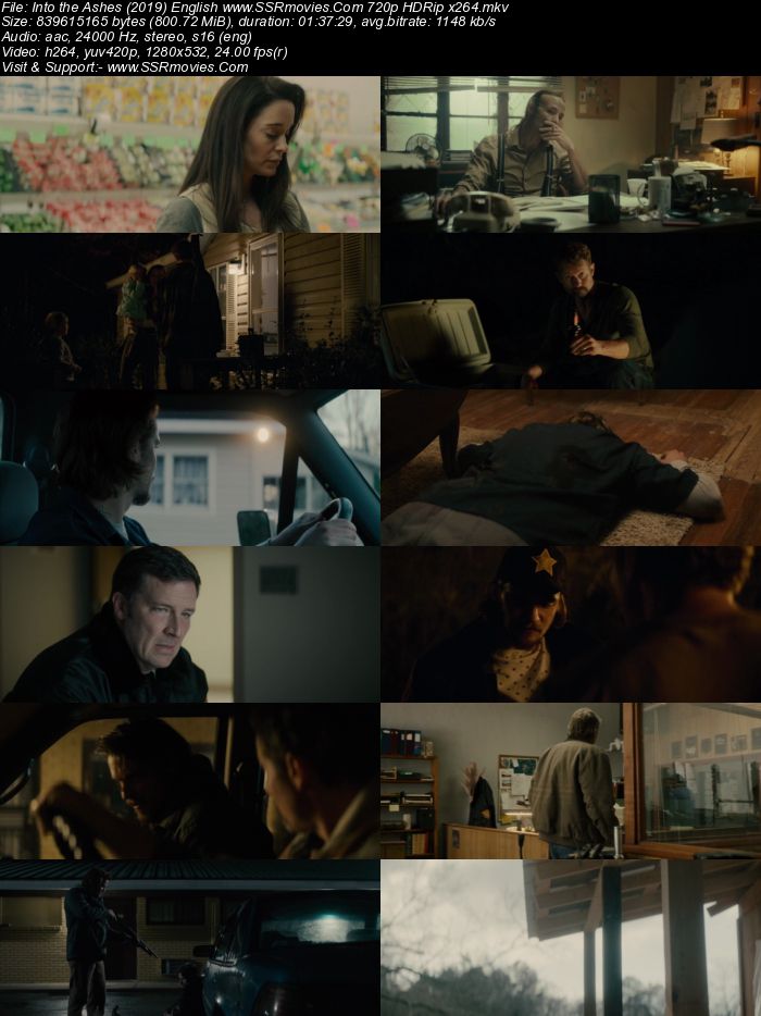 Into the Ashes (2019) English 480p HDRip x264 300MB Movie Download
