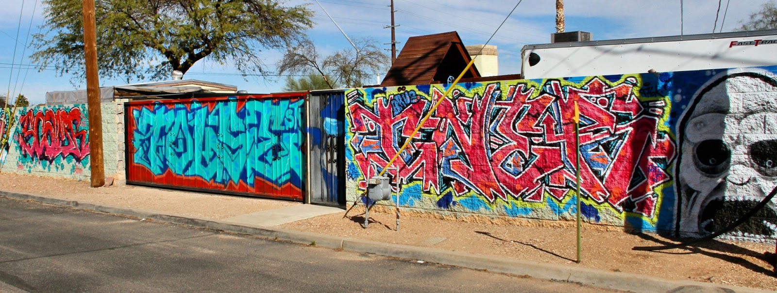 The Tucson Murals Project Graffiti Mural, Part II