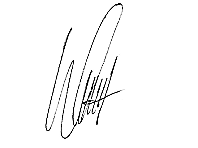 Tanda tangan Wayan Fais