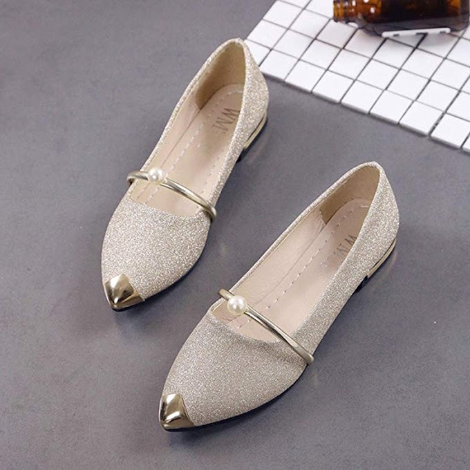 Flat Shoes, AgrinTol Women Pointed Toe Ladise Shoes Casual Low Heel ...