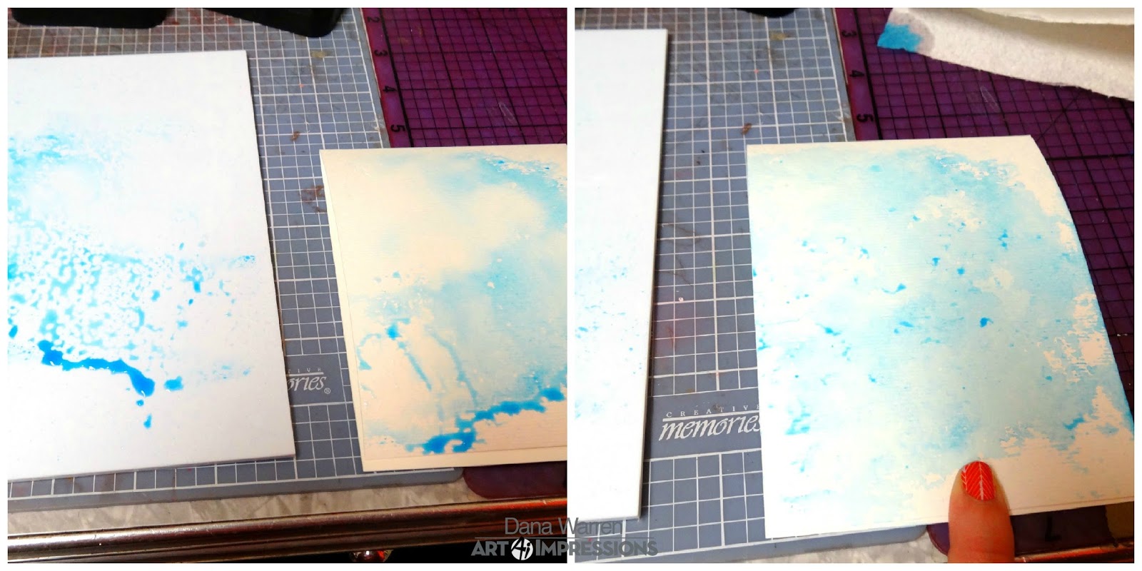 Art Impressions Blog NEW Hobby Lobby Wood Mounted Stamps! PLUS, Challenge 207 One Layer Ladies!