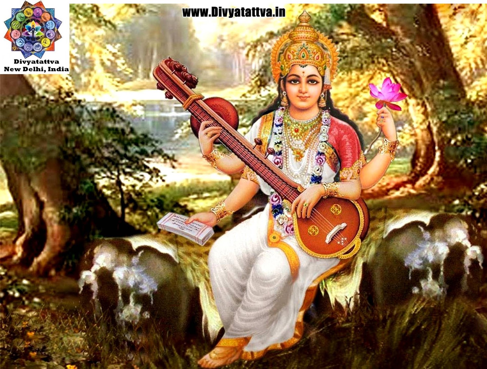 Saraswati mata poster Multicolor Photo Paper Print Poster Photographic  Paper 18 inch X 12 inch, Rolled Photographic Paper - Religious posters in  India - Buy art, film, design, movie, music, nature and