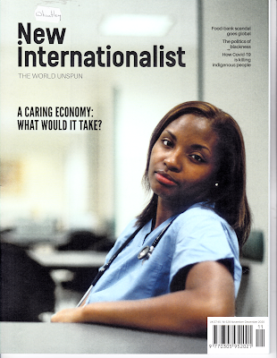 New Internationalist magazine, Nov-Dec 2020 cover