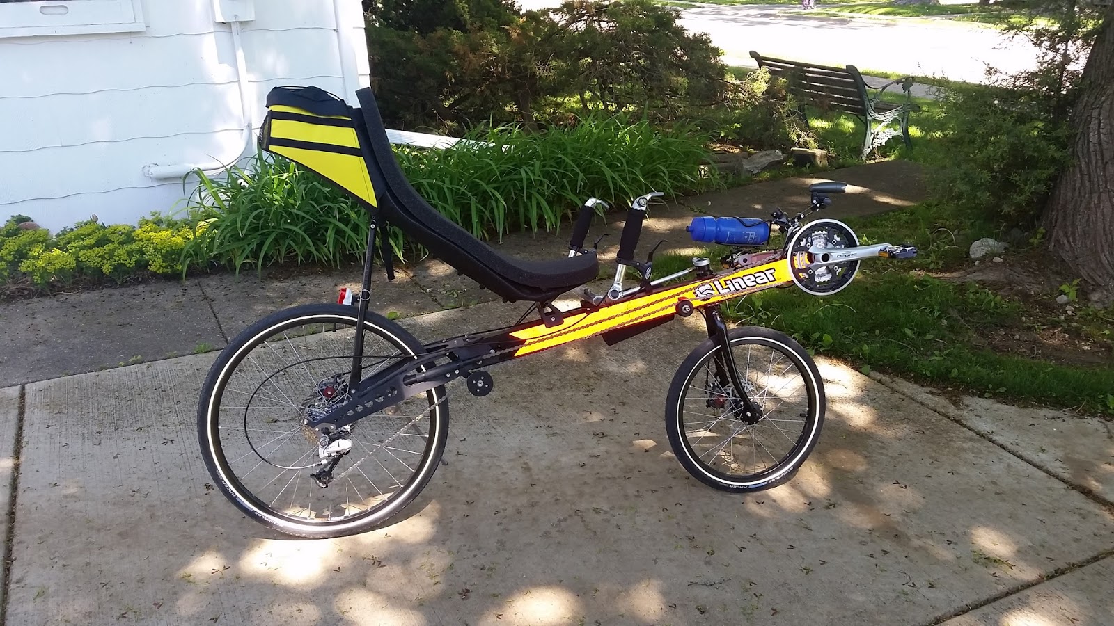 Out Spoke'N Linear Recumbent Roadster