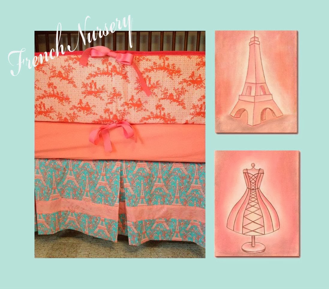 ΔΙΑΚΟΣΜΗΣΗΑΝΑΚΑΙΝΙΣΗ French Nursery, Paris Nursery Art, SET OF 2 Art