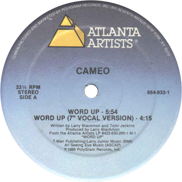 80sMusicReMixes Word Up! (12" Version) Cameo