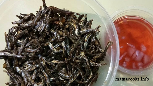 Bacolod Caramelized dilis