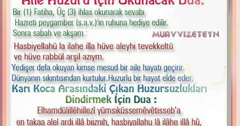 sifa ayetleri ve dualari