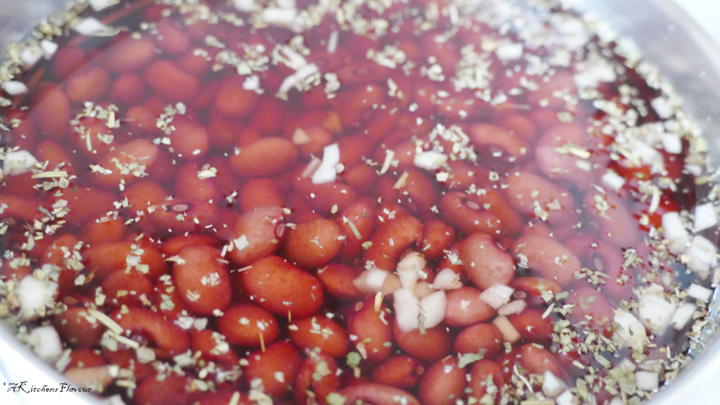 Pasta with Red Kidney Bean's Sauce A Kitchen's Flavour