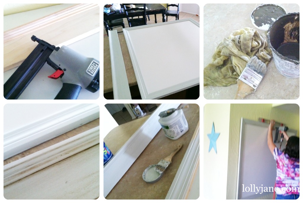 Whiteboard Command Station Organization and Wall Decor Lolly Jane