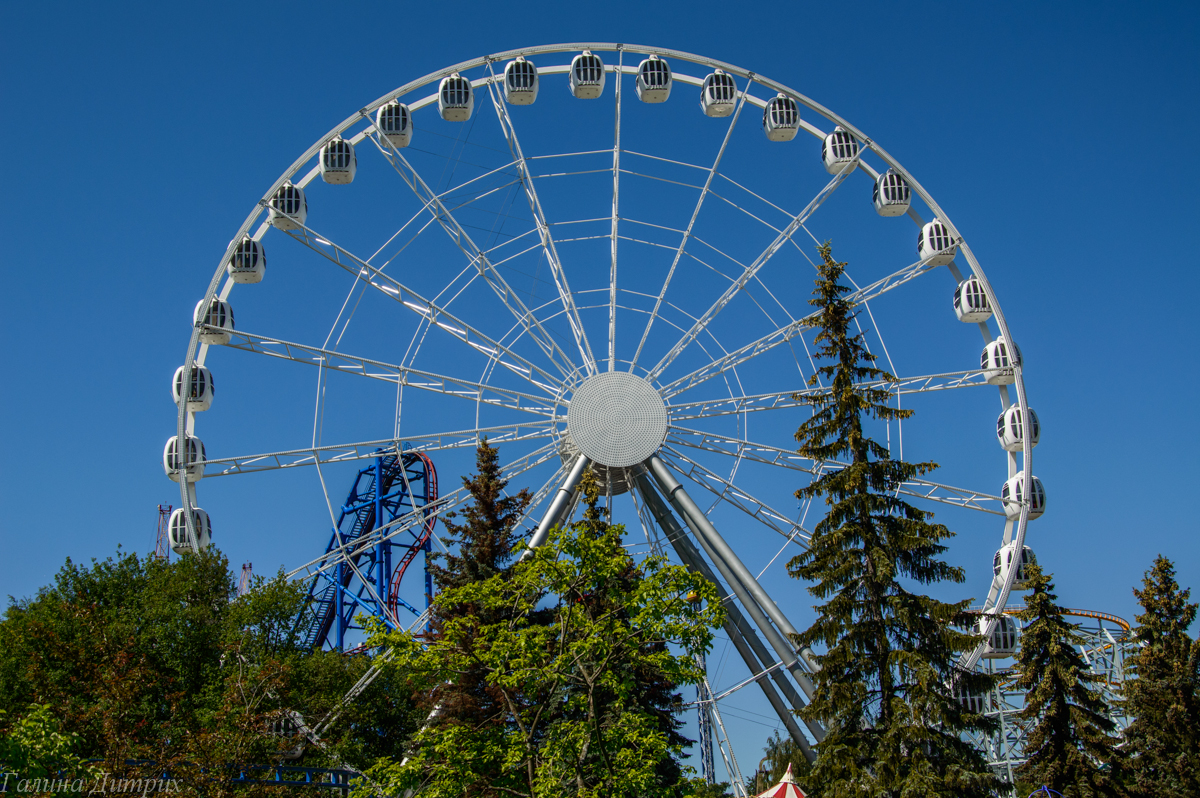 Диво остров колесо обозрения Диво остров колесо обозрения