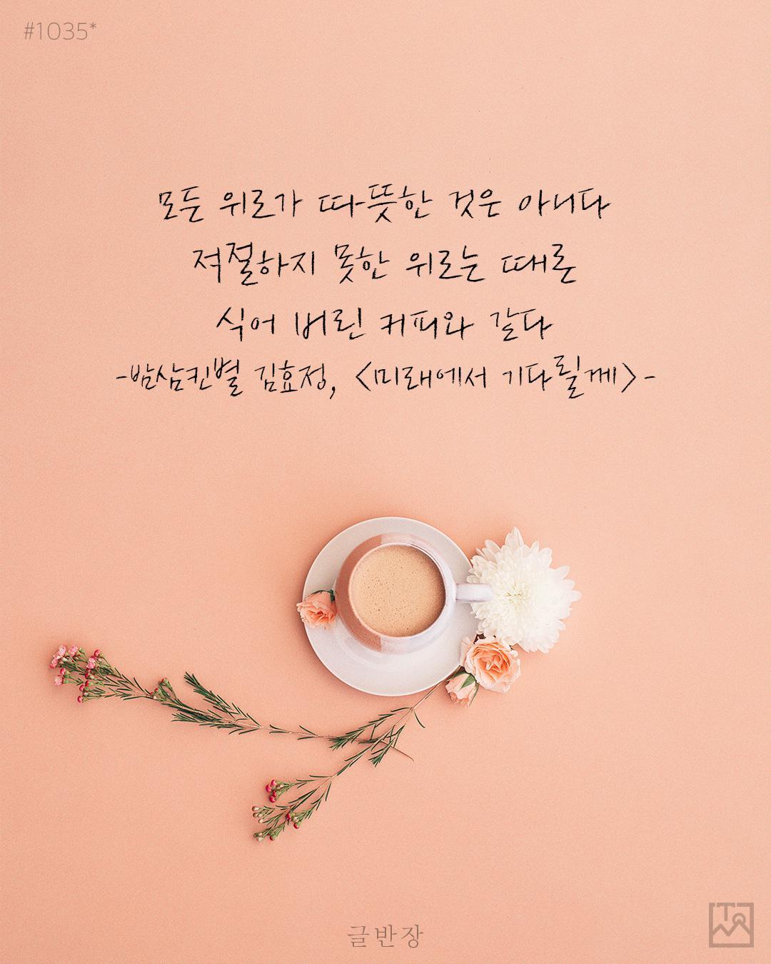 모든 위로가 따뜻한 것은 아니다 - 밤삼킨별 김효정, <미래에서 기다릴께>