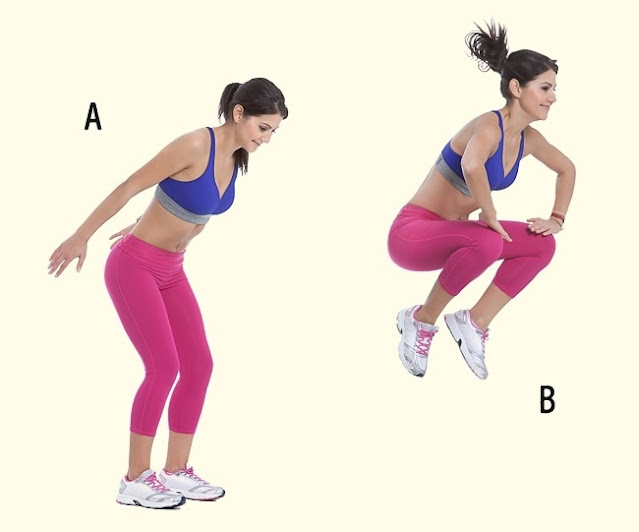 Exercises for legs, thighs and round 3 toned, seductive Leg, thigh and round 3 exercises: Dance with abdominal crunches
