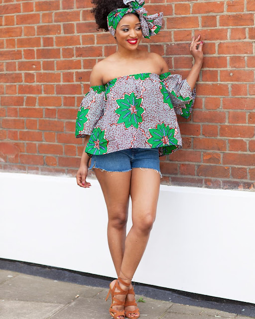 Ankara-Peplum-Tops-Style