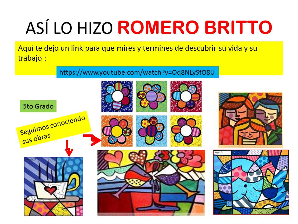 Artes Visuales "Fray Mamerto Esquiú" Clase Nº6 , de Quinto Grado.