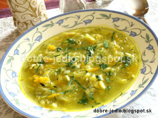 Zeleninová polievka s cuketou - recepty