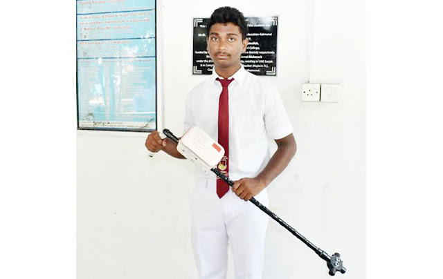 MT Mohamed Jinan Maruthamunai Student Invention 1