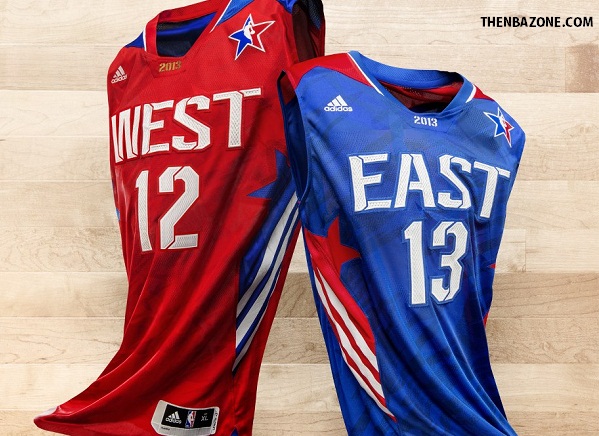 2013 NBA All Star Adidas Uniforms
